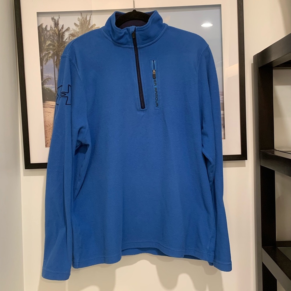 Under Armour fleece quarter zip pullover